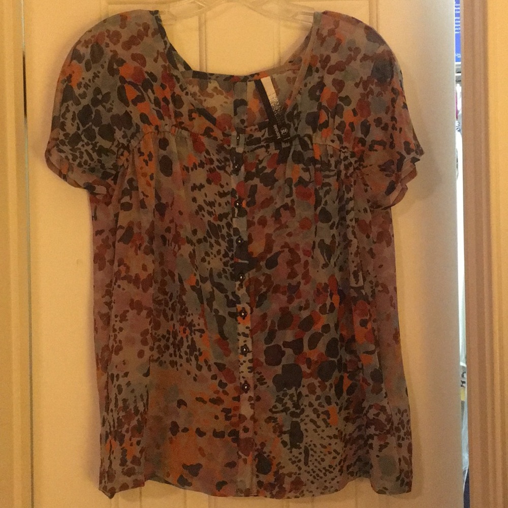 Kensie sheer top